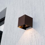  Solarna LED zidna lampa sa senzorom. LED/9W/3,7V 3000/4000/5000K IP65 braon | Eponuda.com