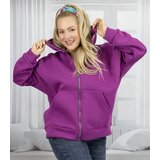 Pri Warm women's sweatshirt one-color basic with hood BROOKLYN | Shoptok.si