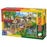 Dtoys Puzzle Mačak u čizmama - 240 delova | ePonuda.com