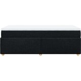 Box spring krevet s madracem crni 80 x 200 cm od tkanine | shoptok.hr