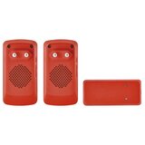 Emos Brezžični zvonec P5750.2R - rdeče/bel | Shoptok.si