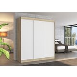 ADRK Furniture Garderobna omara z drsnimi vrati Megan - 200 cm | Shoptok.si
