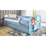 HAPPYKIDS Dječji krevet Dreamy Frozen 180x80 bez madraca s ladicom Plava | shoptok.hr