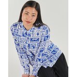 Pieces Srajce & Bluze PCSAYLOR LS SHIRT WVN Modra | Shoptok.si