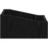  Kutija za LP ploče 2 kom. Crni hrast 23 x 33 x 16 cm | shoptok.hr