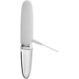 Liaison You2Toys - punjivi LED vibrator od silikonskog stakla (prozirno-bijeli) | shoptok.hr