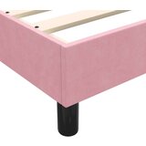 Box Spring krevet bez madraca ružičasti 80x210 cm samt | shoptok.hr