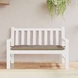  Jastuk za vrtnu klupu smeđesivi 120 x 50 x 7 cm tkanina Oxford | shoptok.hr