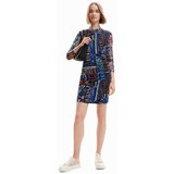 Desigual Haljina boja: crna, mini, uske | shoptok.hr