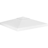 Pokrov za sjenicu s 2 razine 310 g/m² 3 x 3 m bijeli | shoptok.hr