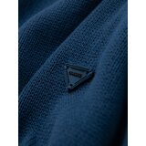 Ombre Men's sweater with a "v-neck" neckline with a shirt collar - black | shoptok.hr