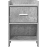  Noćni ormarići Betonska siva 40 x 30 x 60 cm Konstruirano drvo | Eponuda.com