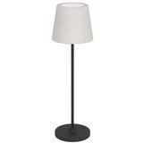 Eglo 75937 -LED prigušiva punjiva stona lampa LEONERO LED/3,8W/5V 2000mAh crna/krem | Eponuda.com