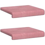  Jastučić za klupu 2 kom. Baršun Ružičasta Dubina 35 cm | shoptok.hr