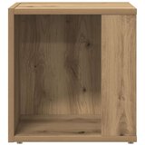  Bočni stolić boja hrasta artisan 33x33x34 cm konstruirano drvo | shoptok.hr