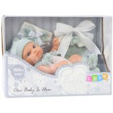 Baby Doll, Gray Outfit, Hat, Bib, 18 cm | shoptok.hr