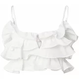 NLY by Nelly Top 'Frill Dream' bijela