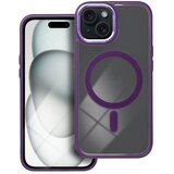  futrola color edge magsafe za iphone 15 pro (6.1) tamno ljubicasta Cene