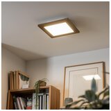 Eglo LED RGBW prigušiva nadgradni panel SALOBRENA-C LED/16W/230V braon + daljinski upravljač | Eponuda.com