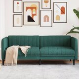 vidaXL Trosjed od tkanine tamnozeleni | shoptok.hr