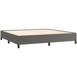  Okvir za krevet sivi 200x200 cm od umjetne kože | shoptok.hr