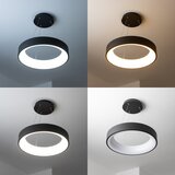 Brilagi crni LED prigušiva luster na sajli LED/40W/230V 3000-6500K + daljinski upravljač | Eponuda.com