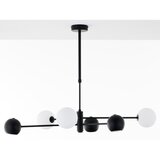 Jupiter 1997 - luster na šipci MOKA 3xGU10/10W/230V + 3xG9/10W/230V crna/bela | Eponuda.com