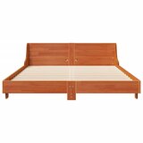  Okvir kreveta bez madraca voštano smeđi 140x190 cm od borovine | shoptok.hr