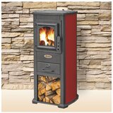 Blist peć na čvrsto gorivo Berna Lux crvena | ePonuda.com