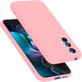 Cadorabo Ohišje združljiv z Motorolo v tekoči roza barvi - zaščitni pokrov iz fleksibilnega silikona TPU, (20694575) | Shoptok.si