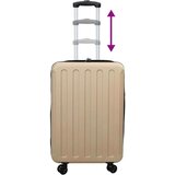 Kofer s zaključavanjem Šampanjca 34 x 23 x 55.5 cm ABS plastika | shoptok.hr
