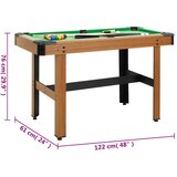  Biljarski stol 122 x 61 x 76 cm smeđi | shoptok.hr