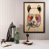 Wallity slika cool panda, 50 x 70 cm Cene