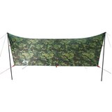 vidaXL Ponjava za kampiranje kamuflažna 462x306x211 cm vodoodporna | Shoptok.si