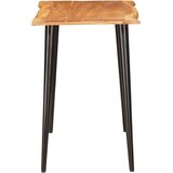  Jedilne mize Rjava in črna 110 x 55 x 78 cm Masiven les manga, (5000268936) | Shoptok.si