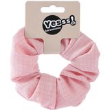 YESSS! scrunchy gumica roze 1/1 Cene