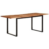 vidaXL Jedilna miza 180x90x75 cm Masivni les Akacija | Shoptok.si