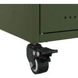 vidaXL TV ormarić maslinastozeleni 100,5 x 39 x 43,5 cm čelični | shoptok.hr