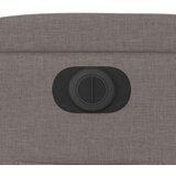  Električni naslanjač s funkcijo vstajanja taupe blago, (20926922) | Shoptok.si