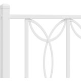  Metalno zamjensko uzglavlje bijelo 150 cm | shoptok.hr