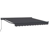  Okvir tende Antracit 350 x 250 cm Poliester s PU premazom | shoptok.hr