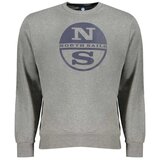 North Sails Muška Siva Majica na Patentni Zatvarač | shoptok.hr