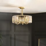  Endon 119609 - Luster na šipci VISCONTI 3xE14/6W/230V mesing | Eponuda.com