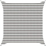  Jedrilica za sunčevu sjenu Svijetlo siva i bijela. 3 x 3 m HDPE | shoptok.hr