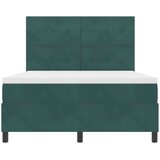  Krevet s opruga kutije Tamnozelena 160 x 200 cm Baršun | shoptok.hr