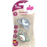Nip Butterfly laža, silikon, mix boja, 0-6m | Eponuda.com