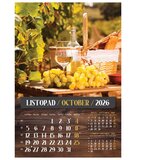  KALENDAR "VINO 2026" 13 LISTOVA, SPIRALA | shoptok.hr