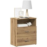  Noćni ormarići 2 kom boja hrasta 50x32x60 cm konstruirano drvo | shoptok.hr