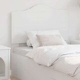 vidaXL Vzglavje z vzglavjem Bela 100 cm Konstruiran les | Shoptok.si