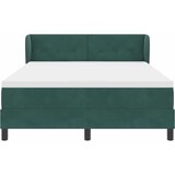  s opruga kutije Tamnozelena 140 x 190 cm Baršun | shoptok.hr